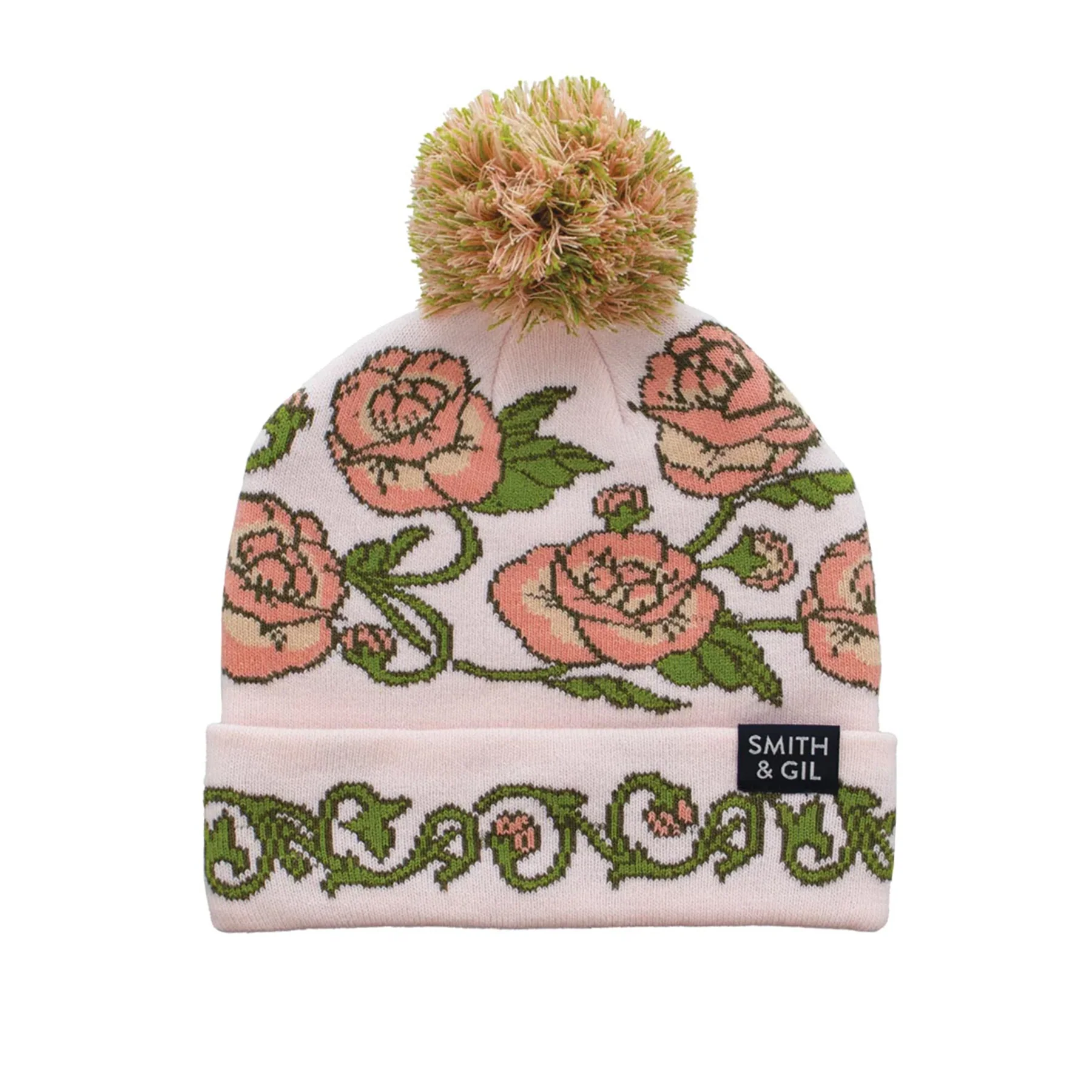 ROSES AND THORNS KNITTED HAT