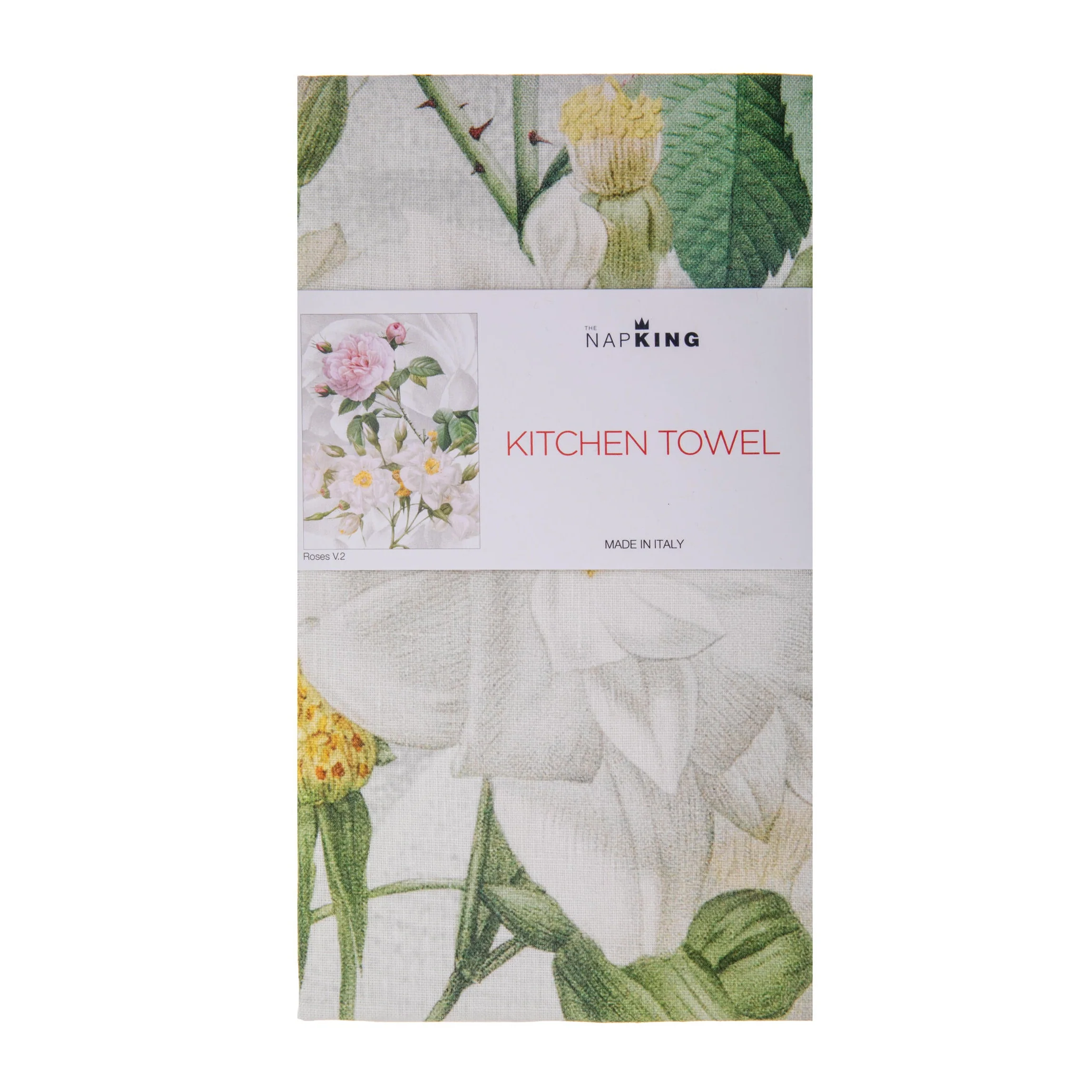ROSES LINEN KITCHEN TOWEL - Image 2