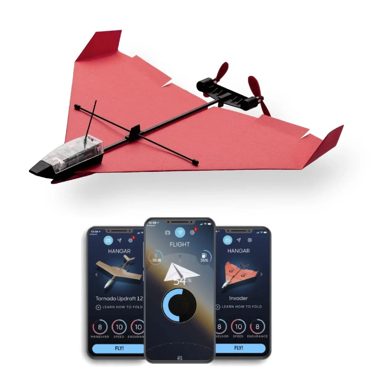 SMARTPHONE CONTROLLED PAPER AIRPLANE KIT - Image 2
