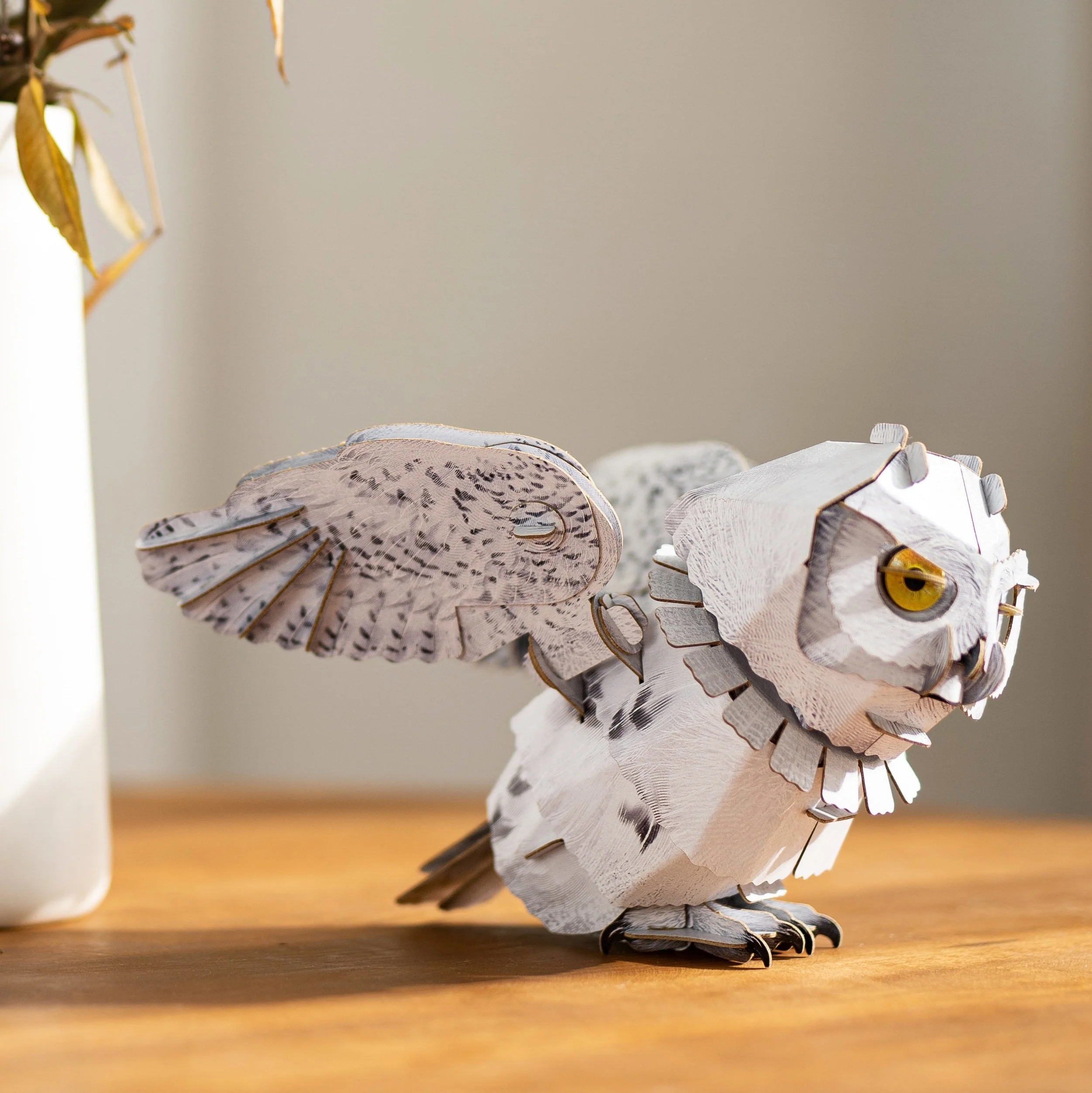 SNOWY OWL 3D PAPER MODEL KIT - Image 6
