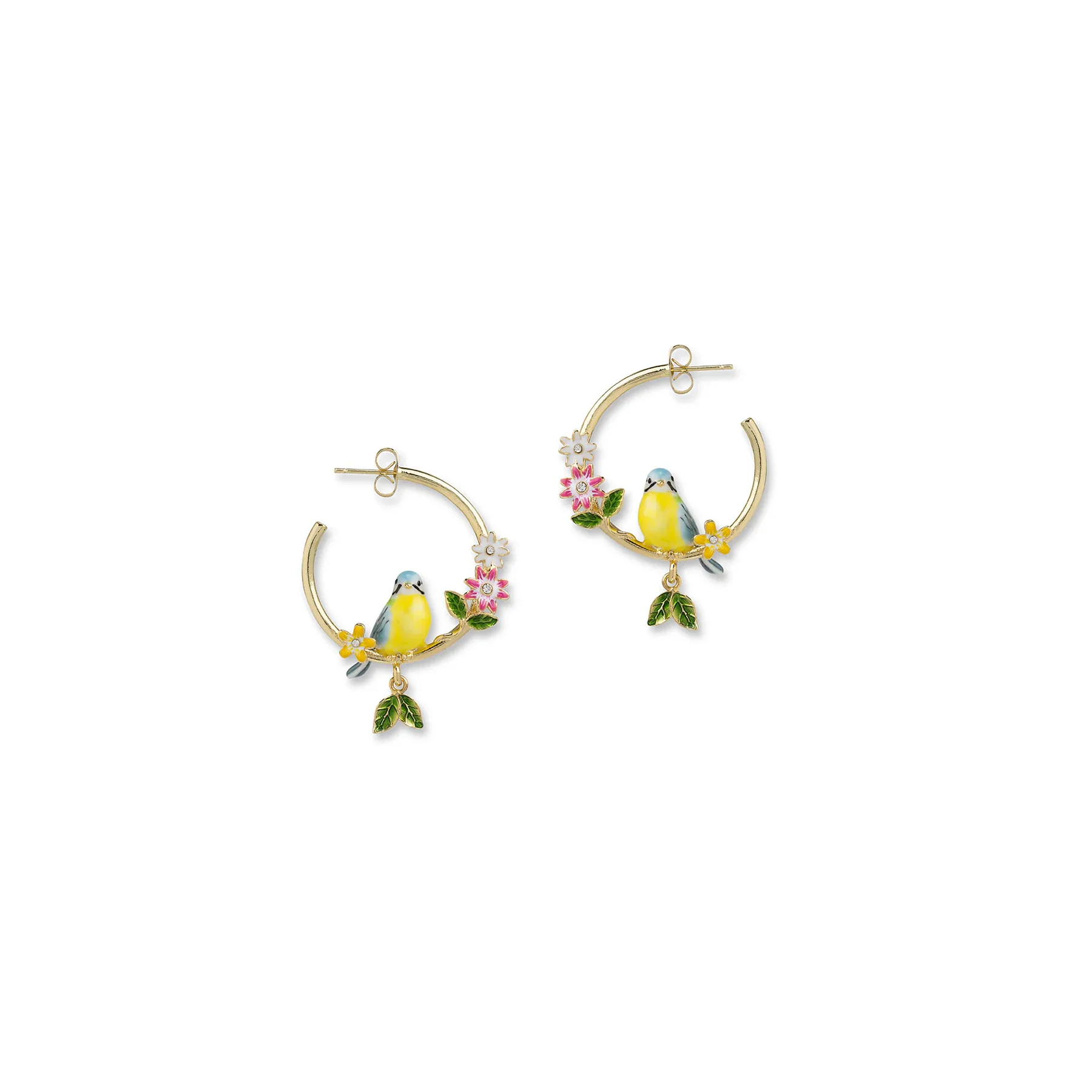 SONGBIRD HOOP EARRINGS