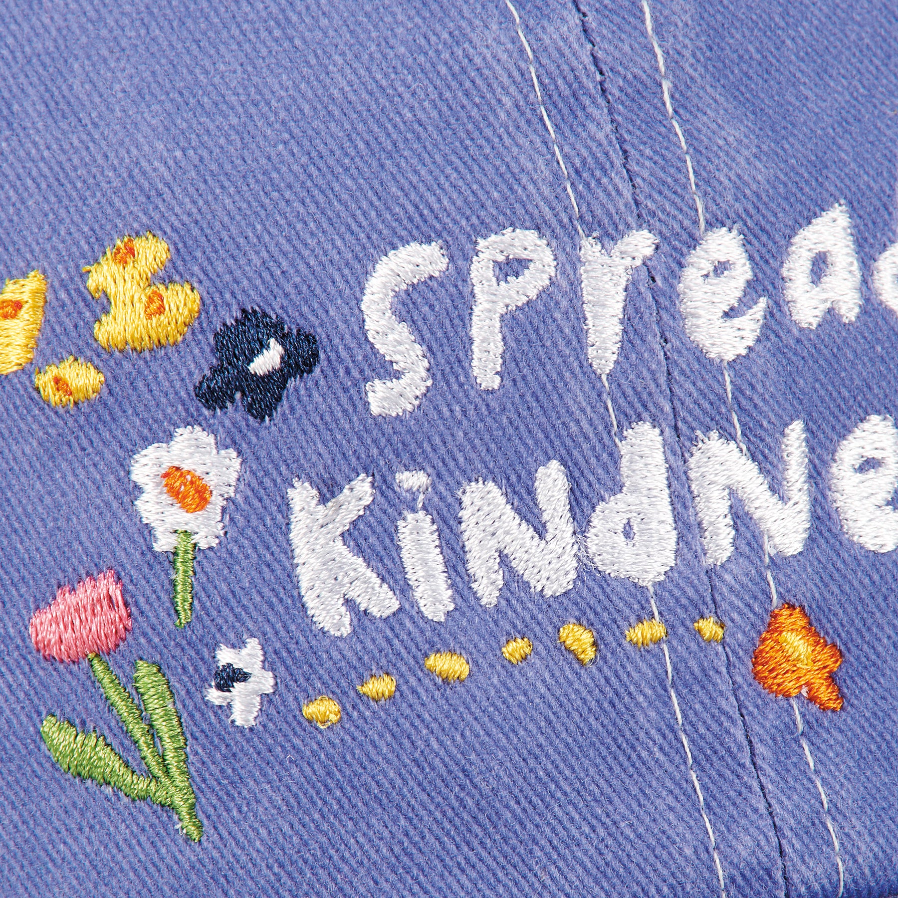 'SPREAD KINDNESS' BLUE BASEBALL CAP - Image 4