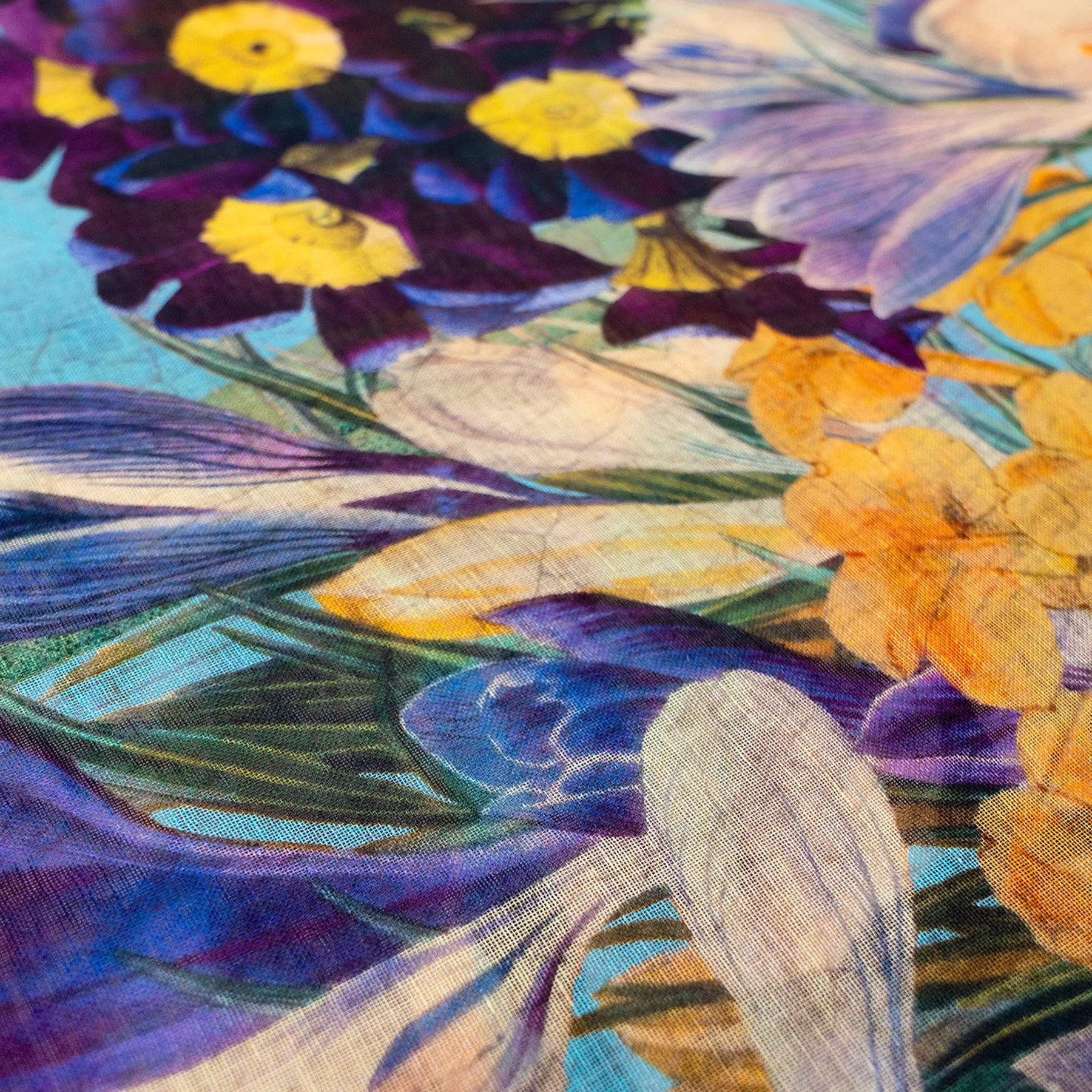 SPRING FLORALS SCARF - Image 2