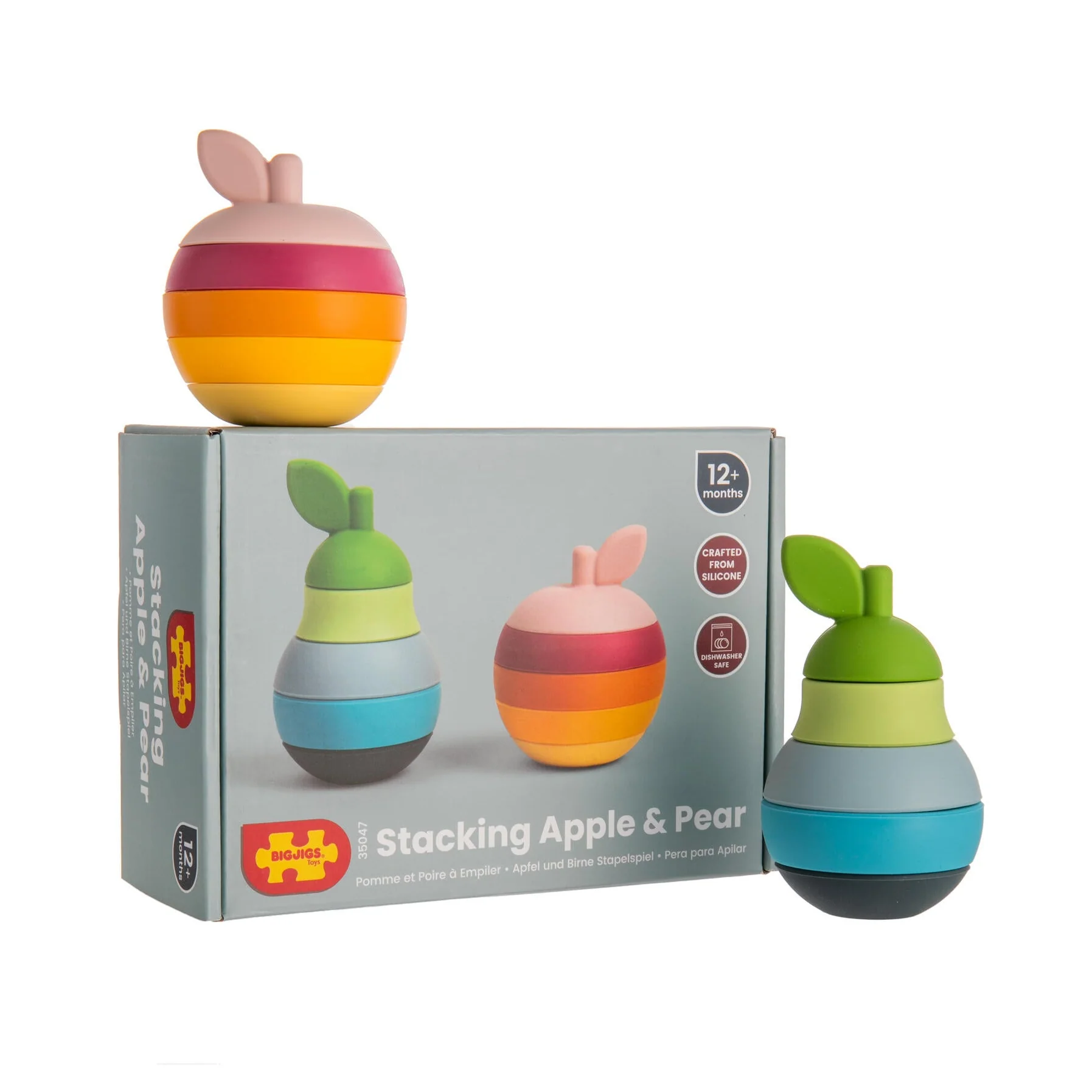 STACKING APPLE AND PEAR PLAYSET