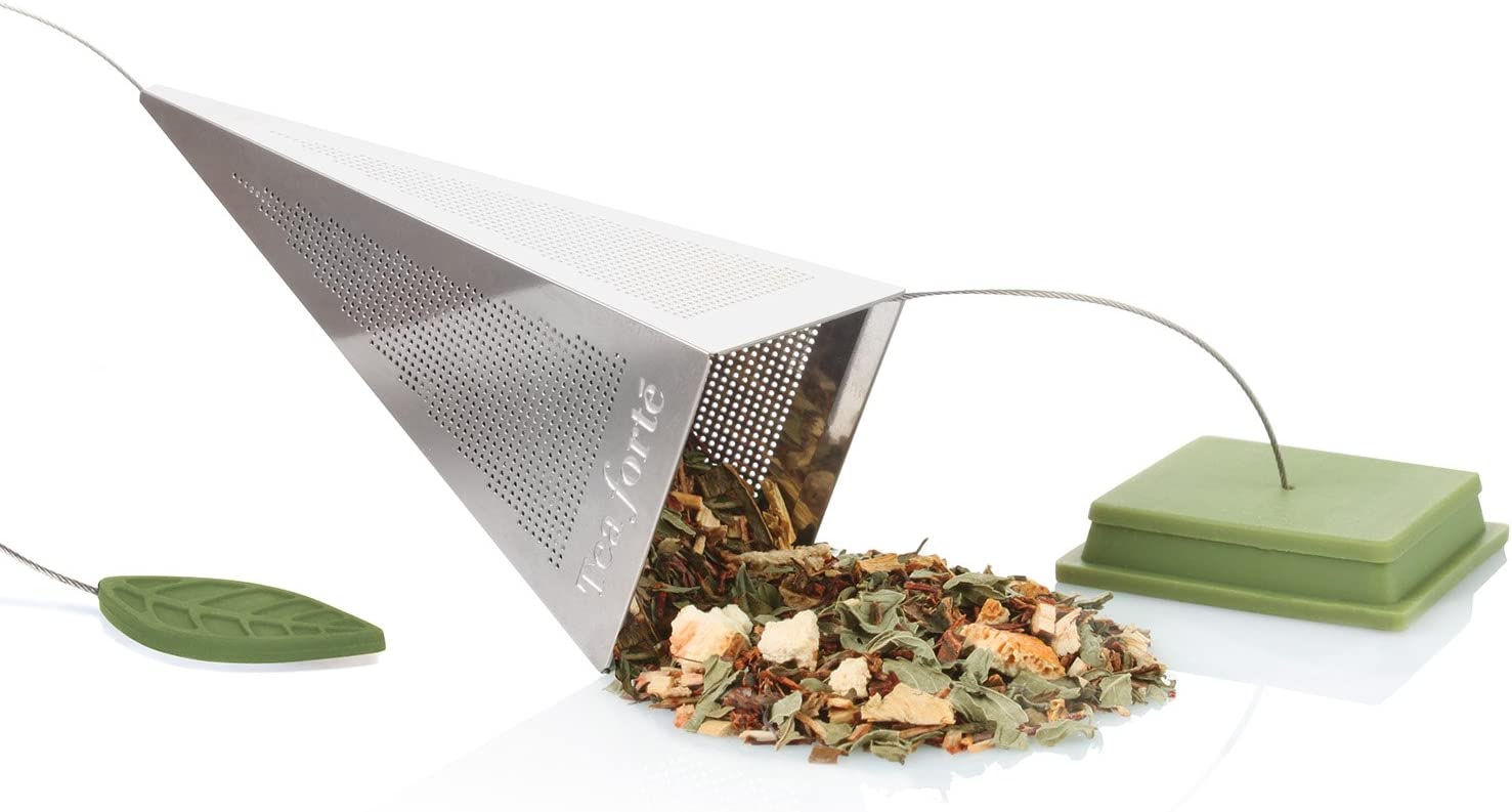 STAINLESS LOOSE TEA INFUSER PYRAMID - Image 4