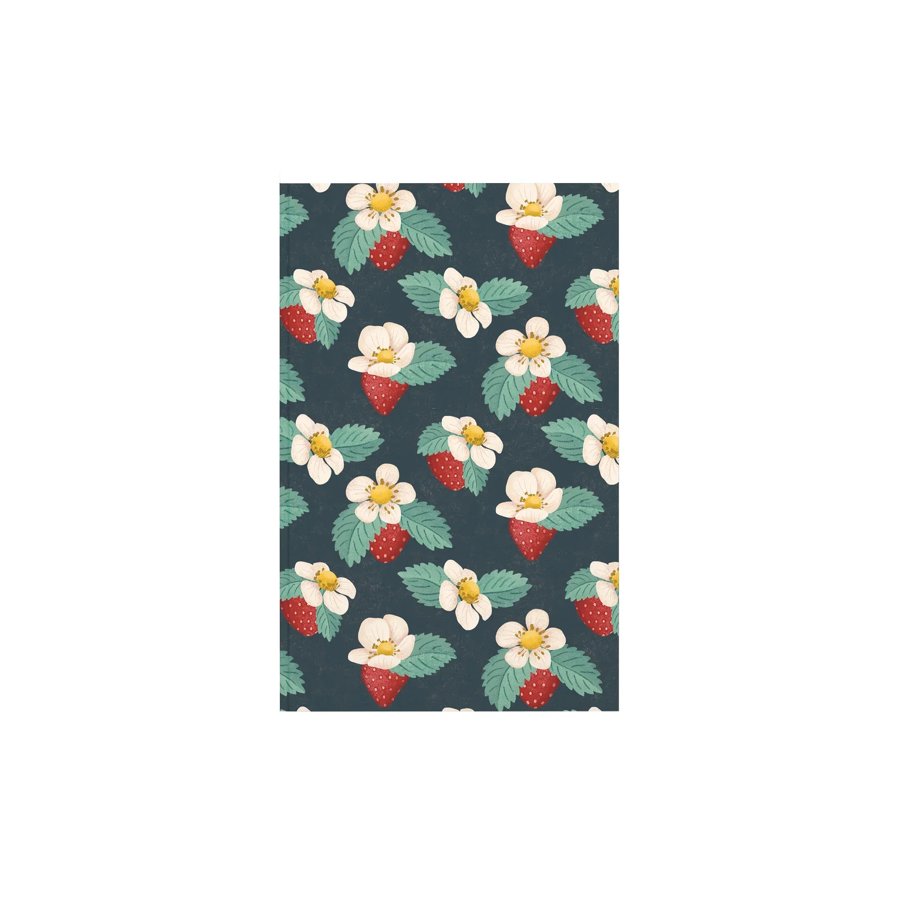 STRAWBERRY PRINT LINED JOURNAL