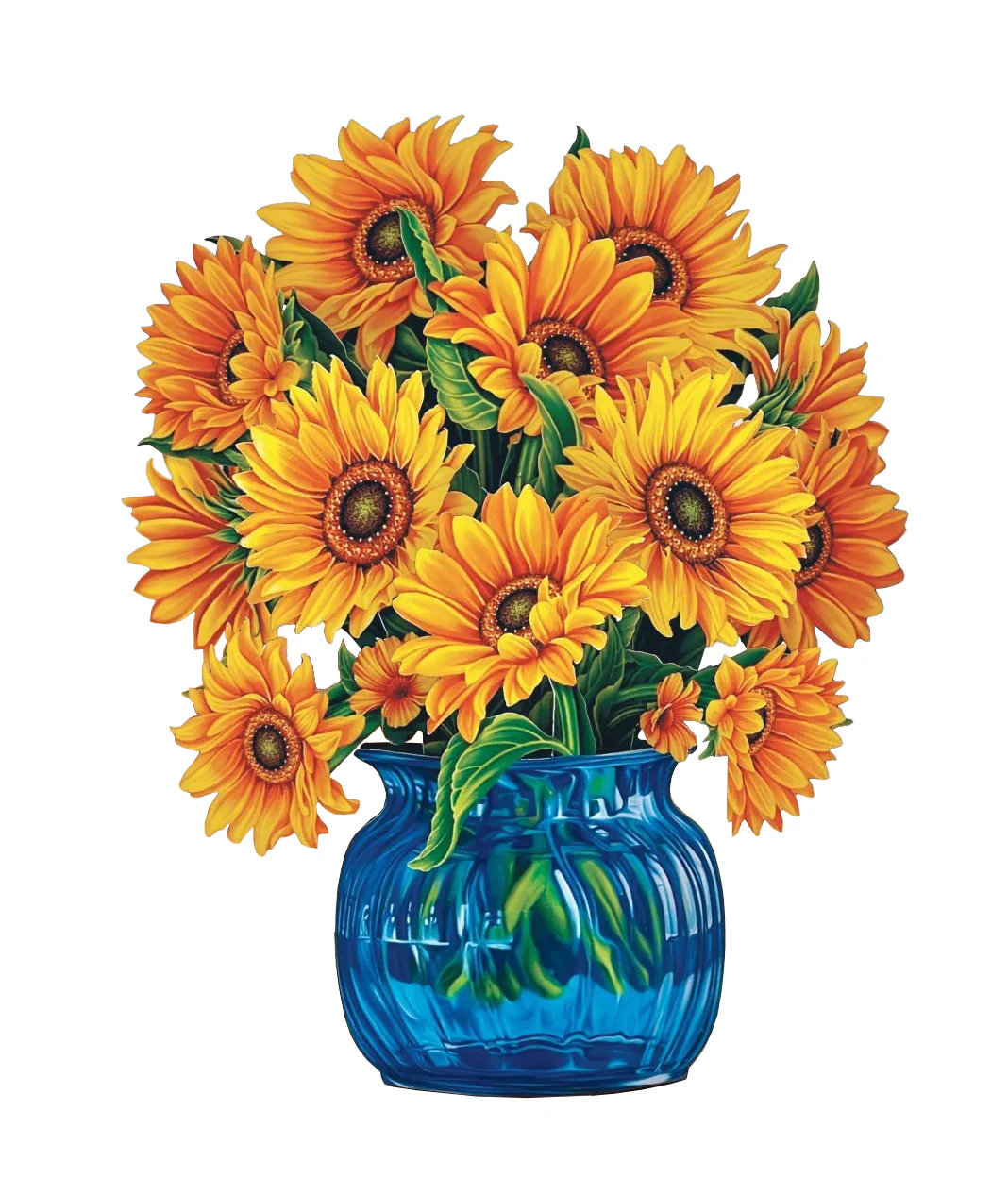 SUNFLOWER MINI POP-UP GREETING CARD