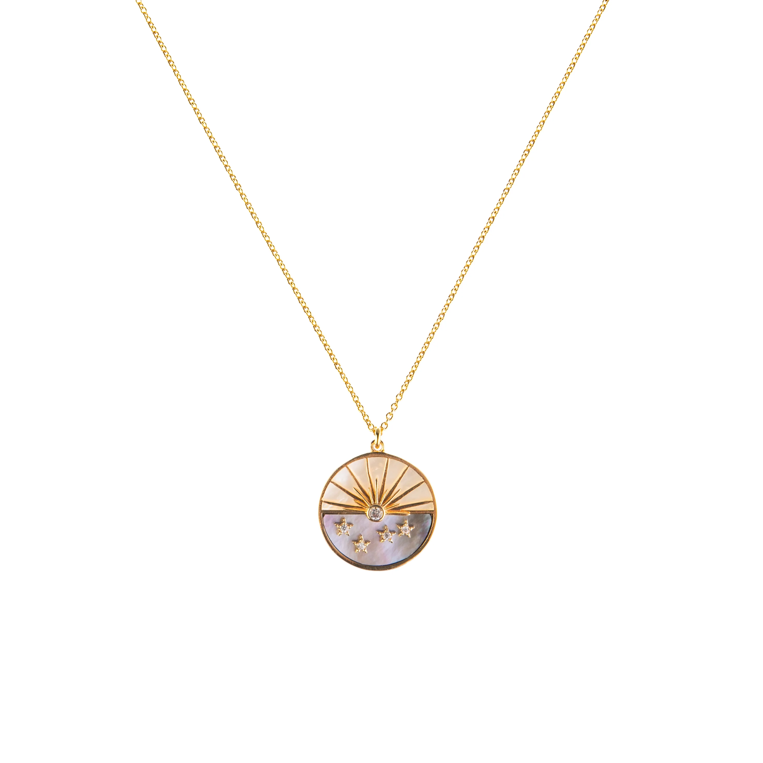 SUNSET PENDANT NECKLACE
