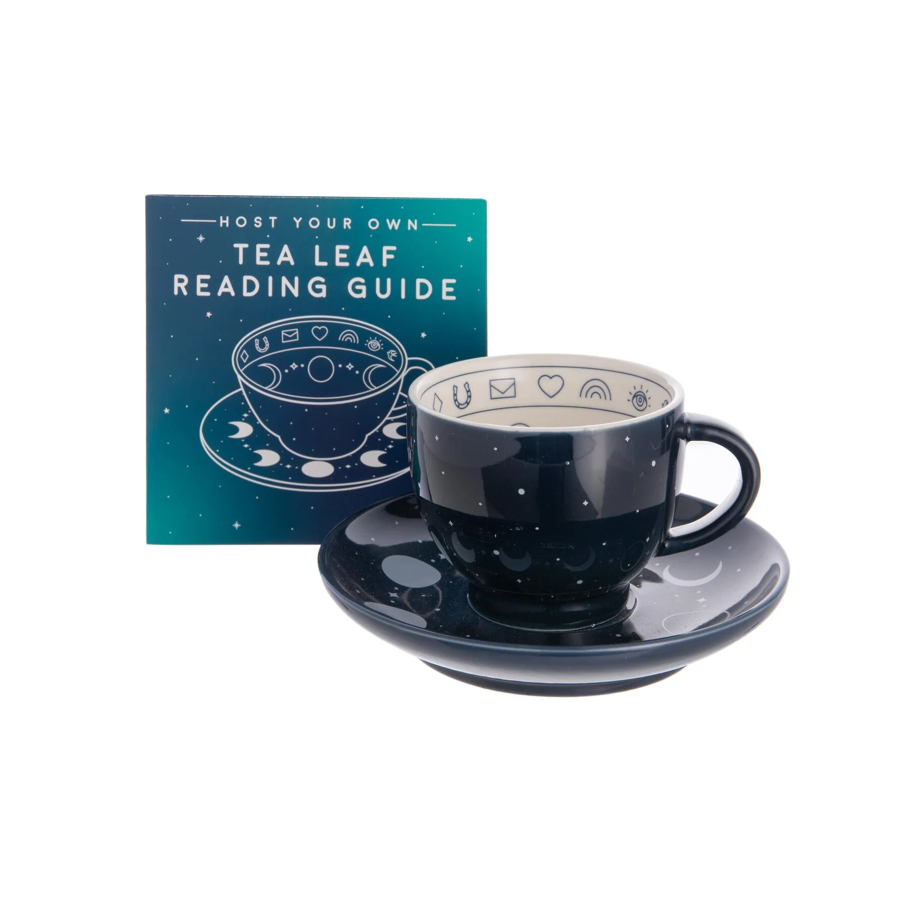 TEA LEAF READING CUP & SAUCER