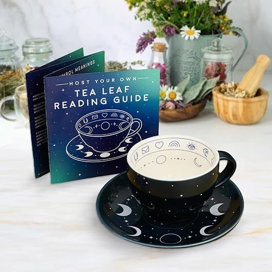 TEA LEAF READING CUP & SAUCER - Image 3