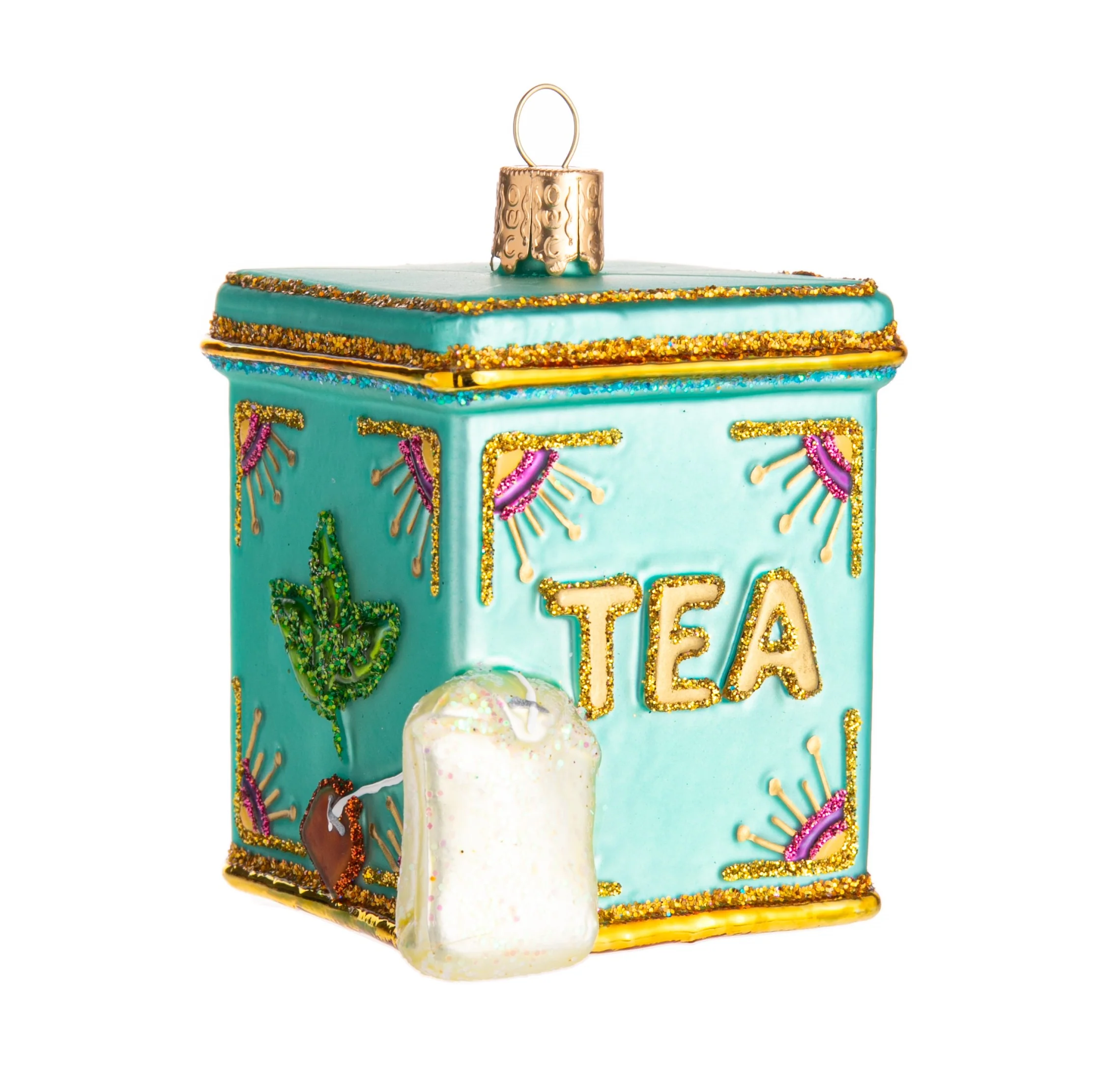TEA TIN ORNAMENT