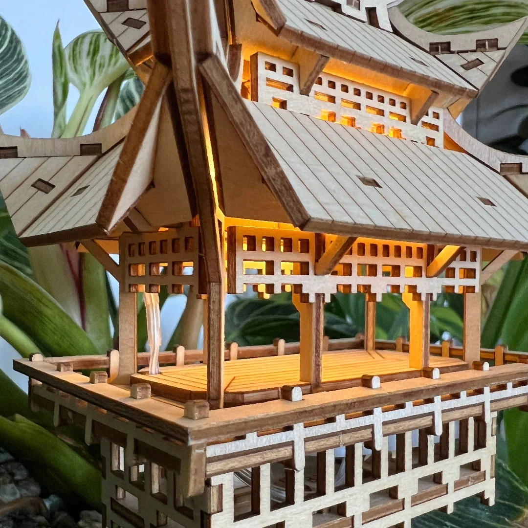 TEMPLE OF GRATITUDE 3D MODEL KIT - Image 4