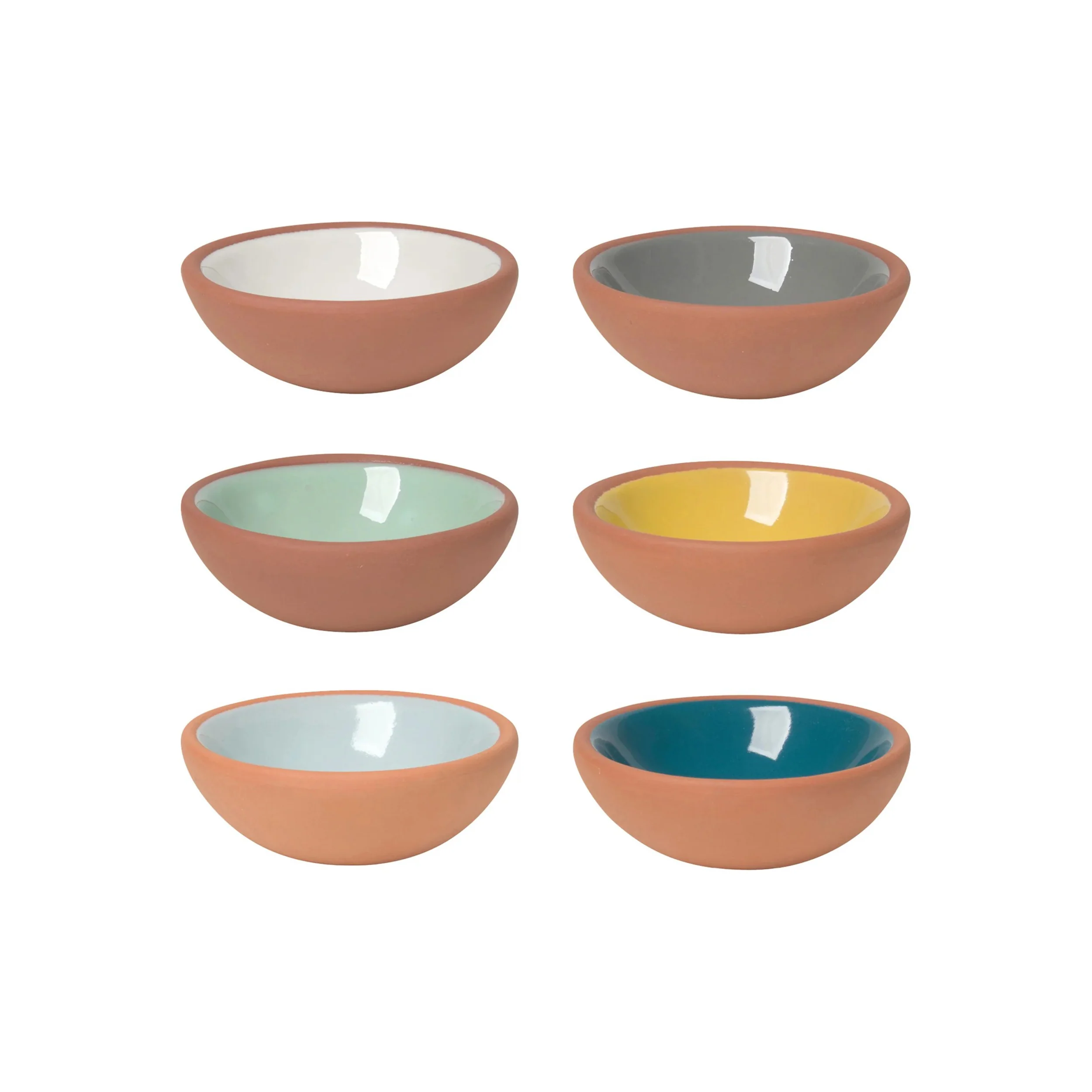 TERRACOTTA PINCH BOWL SET
