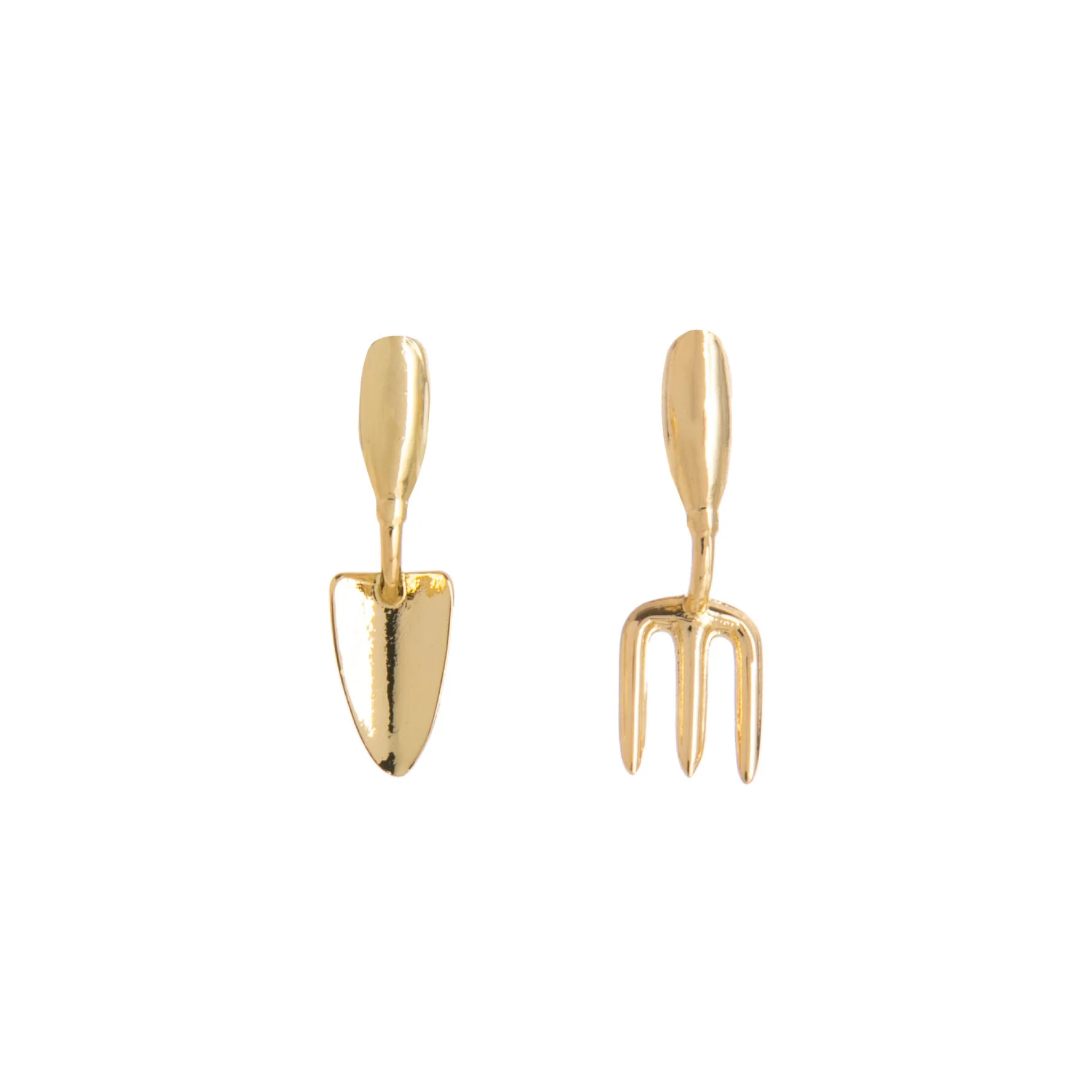 TROWEL AND FORK EARRINGS