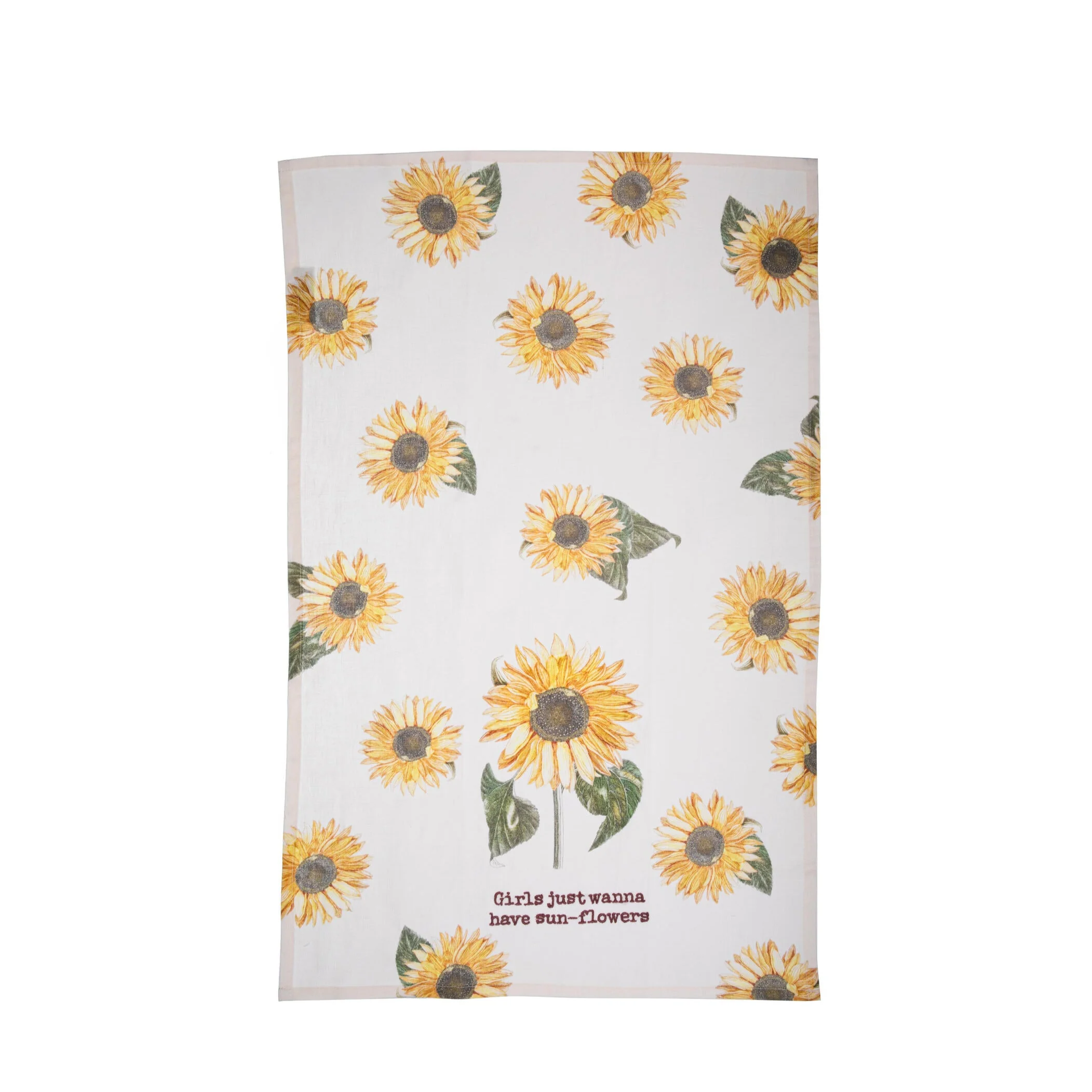 WANNA HAVE SUN-FLOWER TEA TOWEL