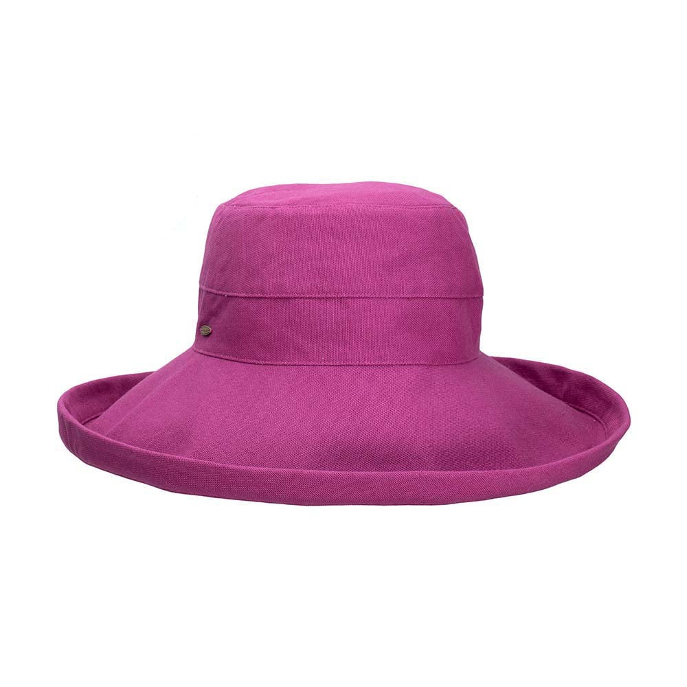 WIDE-BRIM COTTON SUN HAT - Image 7
