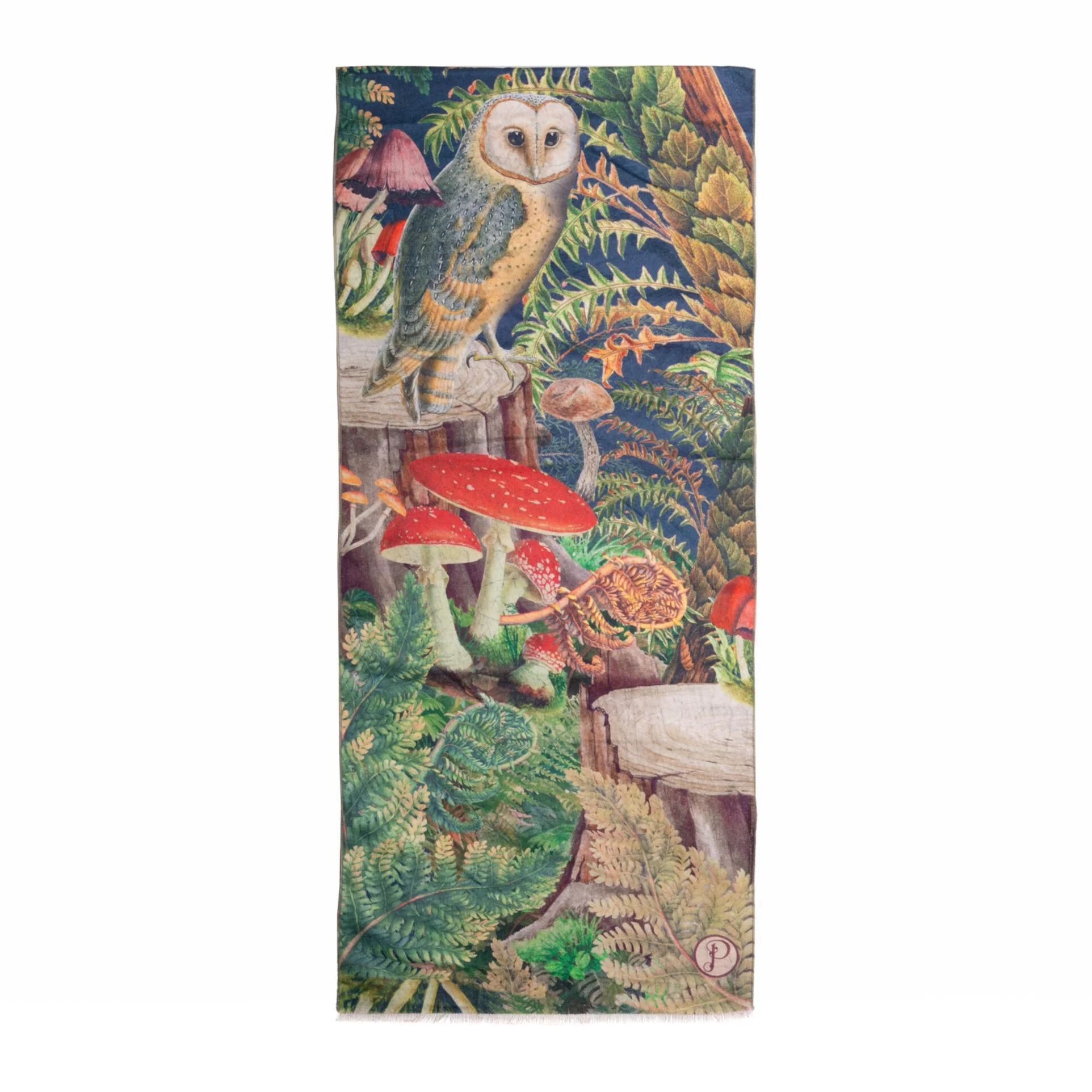 WILD WOODLAND OWL SCARF