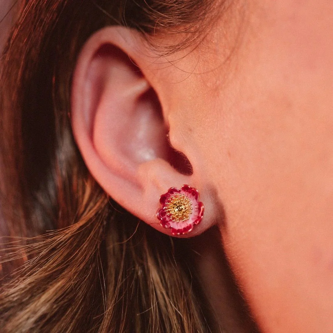 WILDFLOWER STUD EARRINGS - Image 2