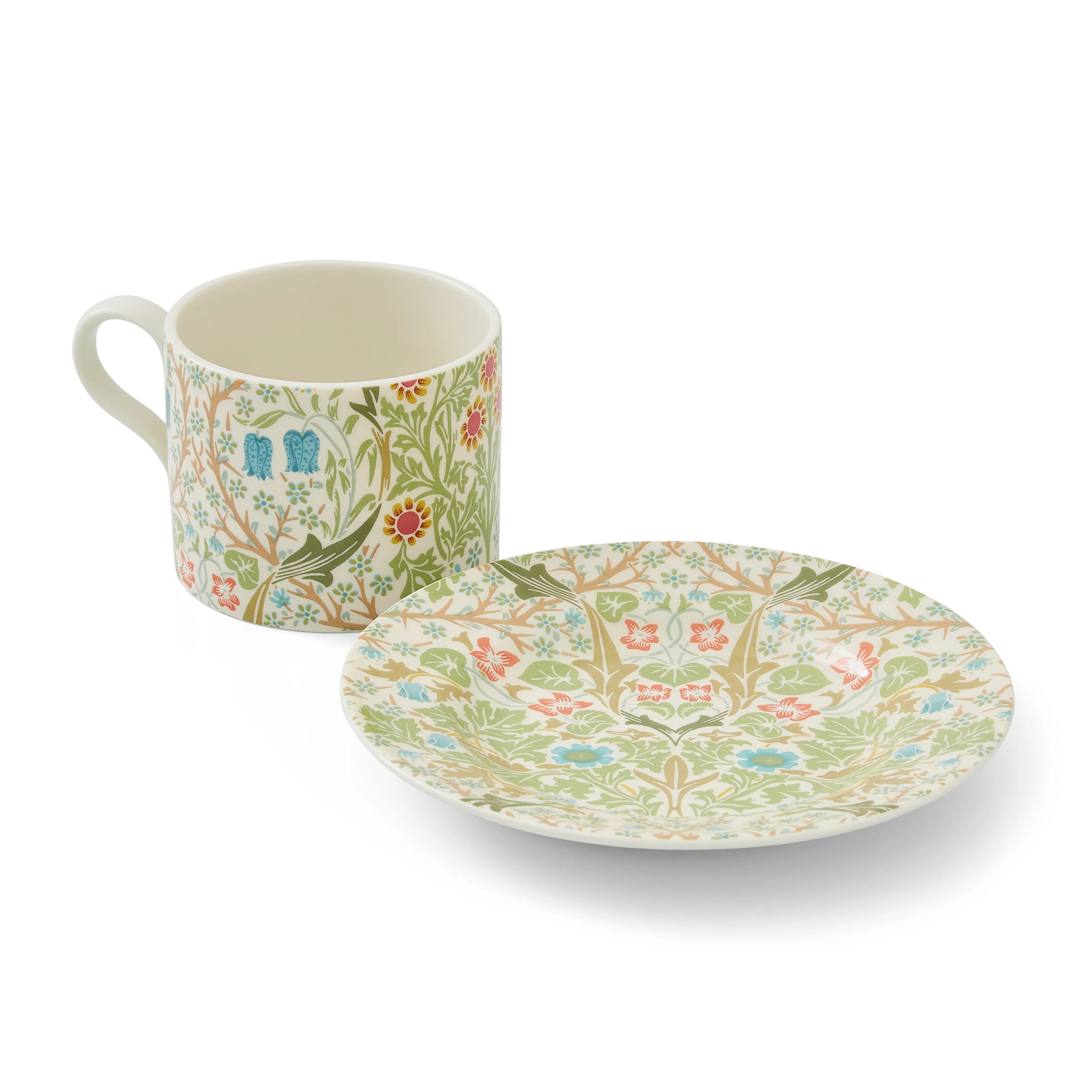 WILLIAM MORRIS BLACKTHORN TEACUP AND SAUCER - Image 2