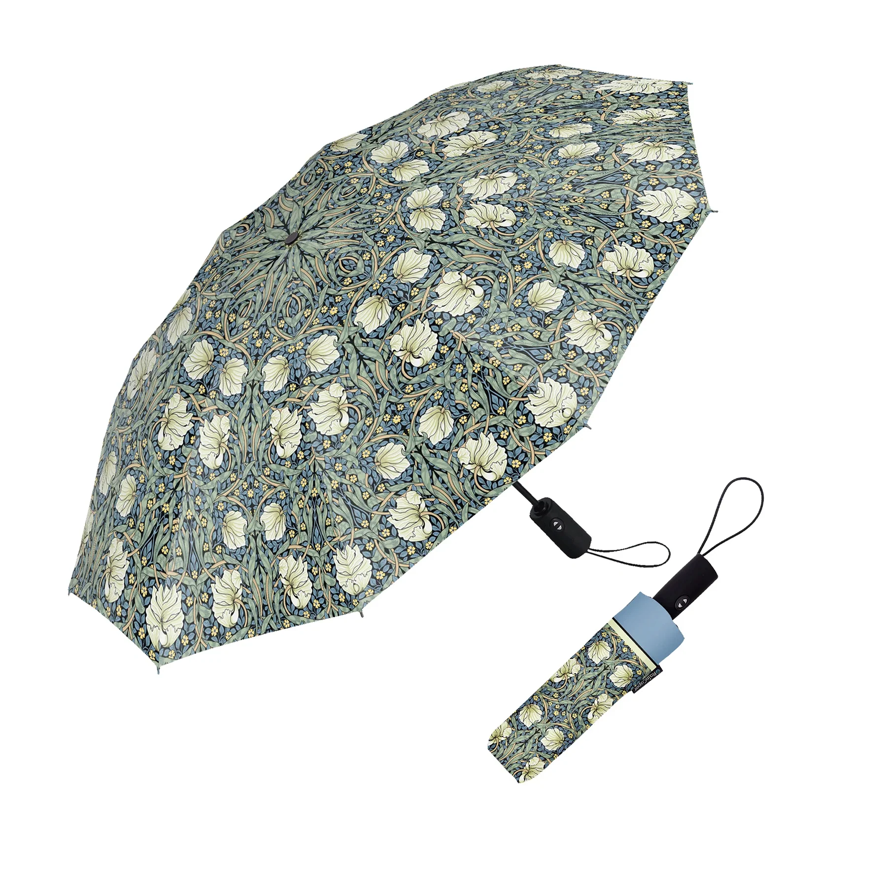 WILLIAM MORRIS PRINT TRAVEL UMBRELLA - Image 2