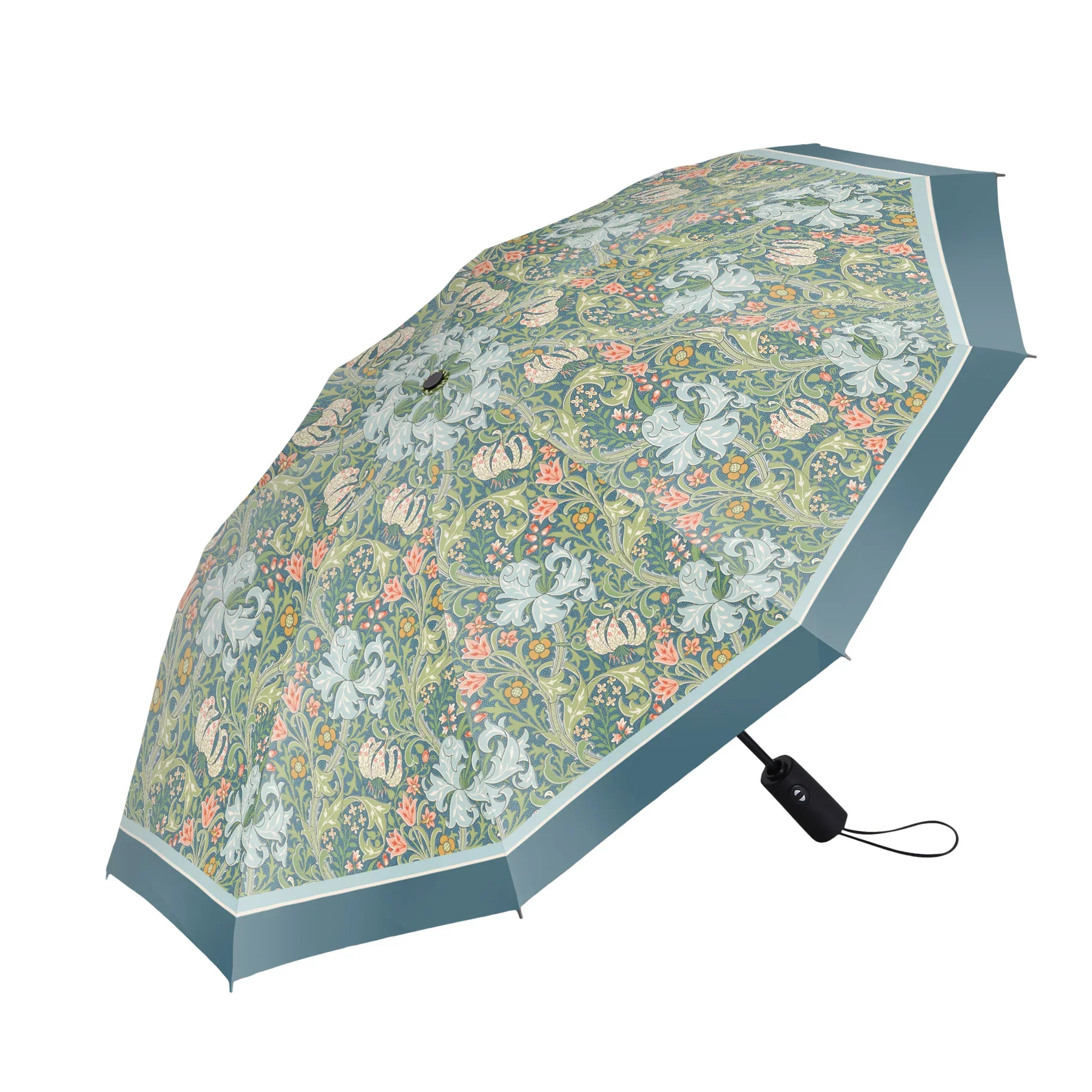 WILLIAM MORRIS PRINT TRAVEL UMBRELLA - Image 4