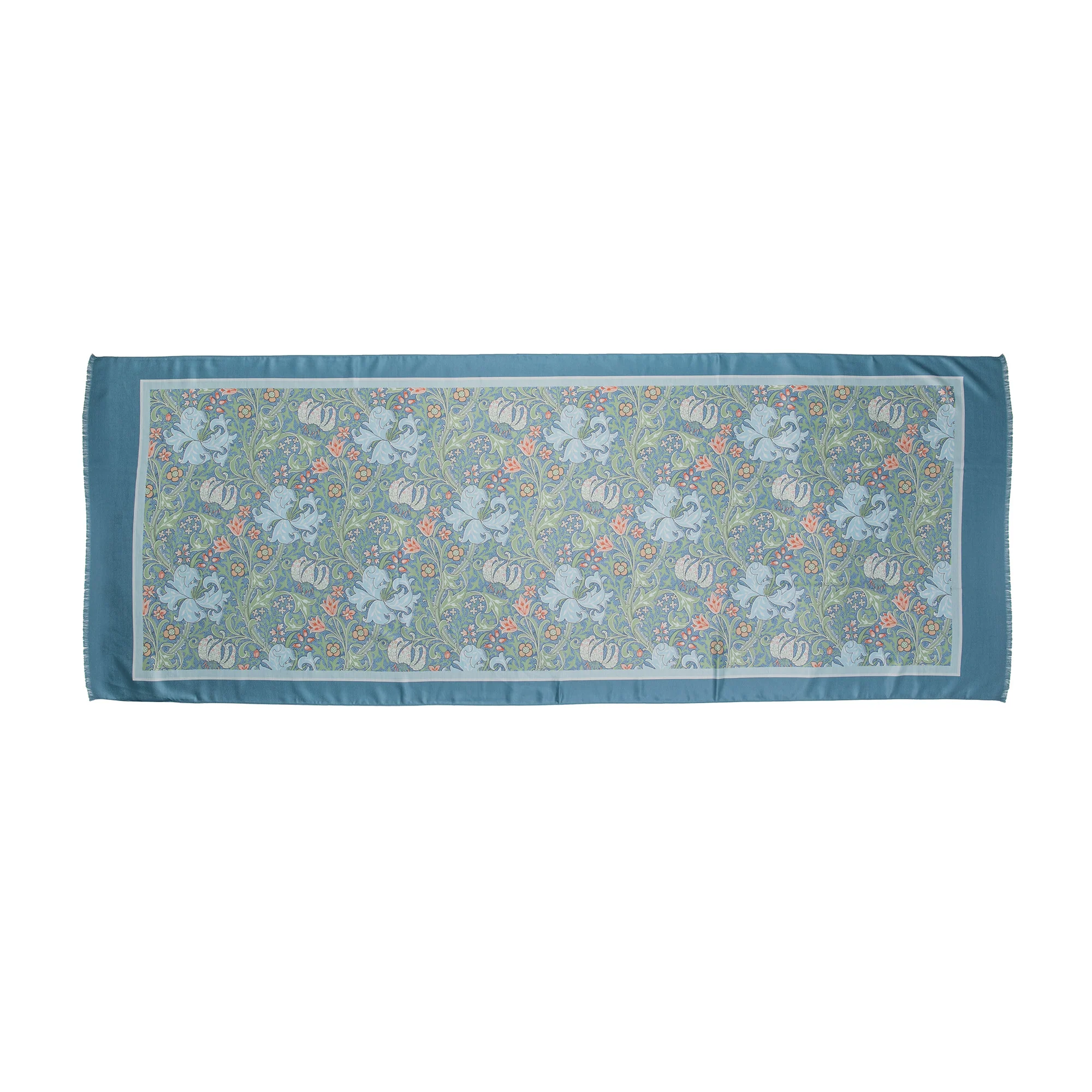 WILLIAM MORRIS GOLDEN LILY SILK SHAWL - Image 2