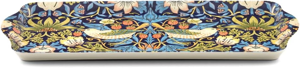 WILLIAM MORRIS STRAWBERRY THIEF SANDWICH TRAY - BLUE - Image 2