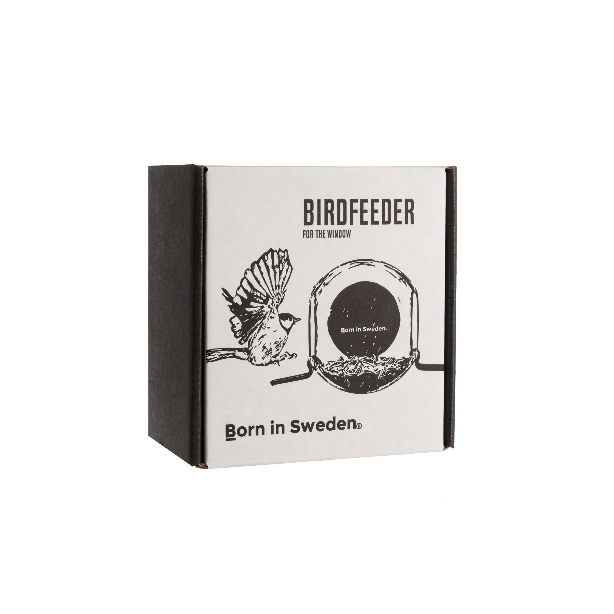 WINDOW GLOBE BIRD FEEDER