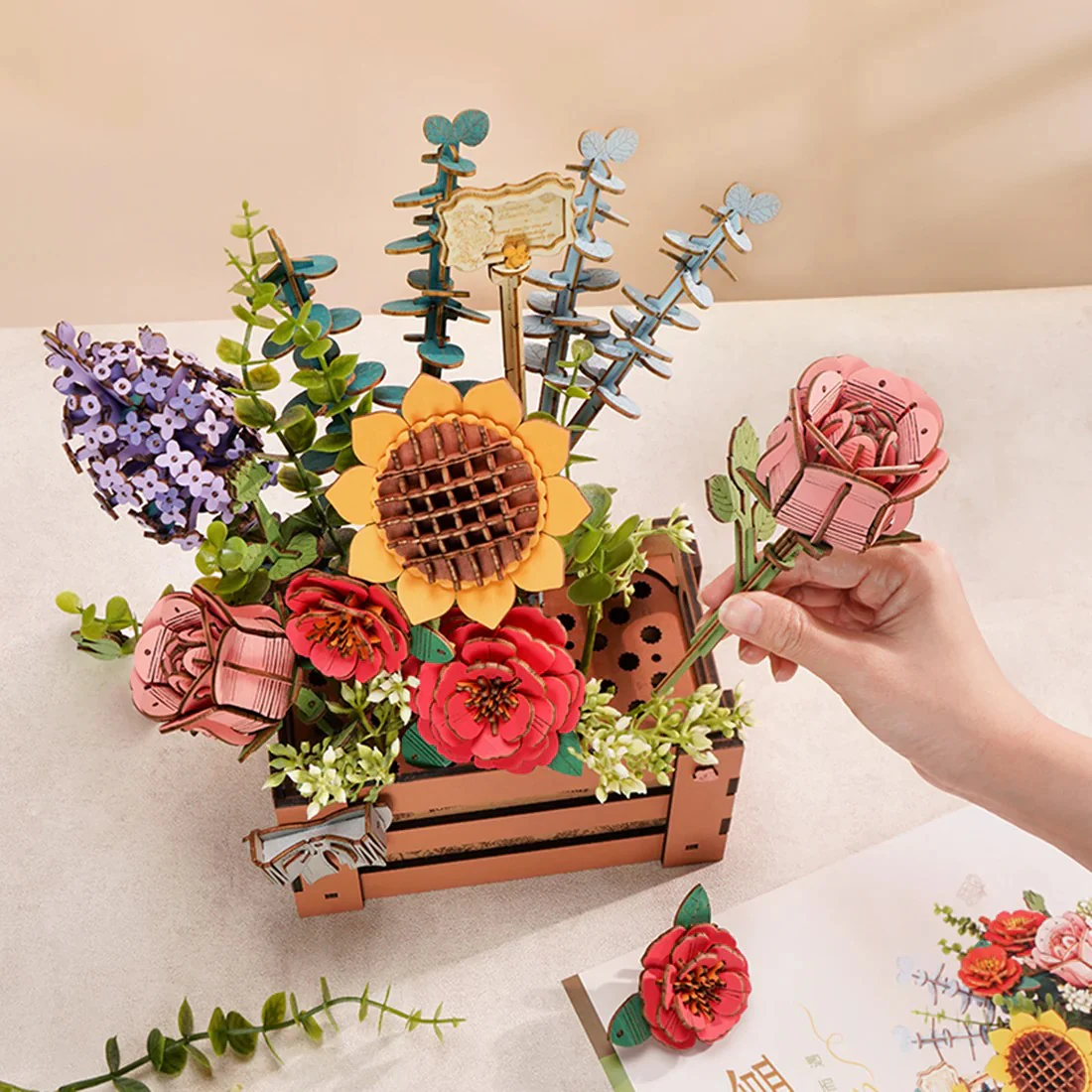 WOODEN BLOOM BOX MODEL KIT - Image 2