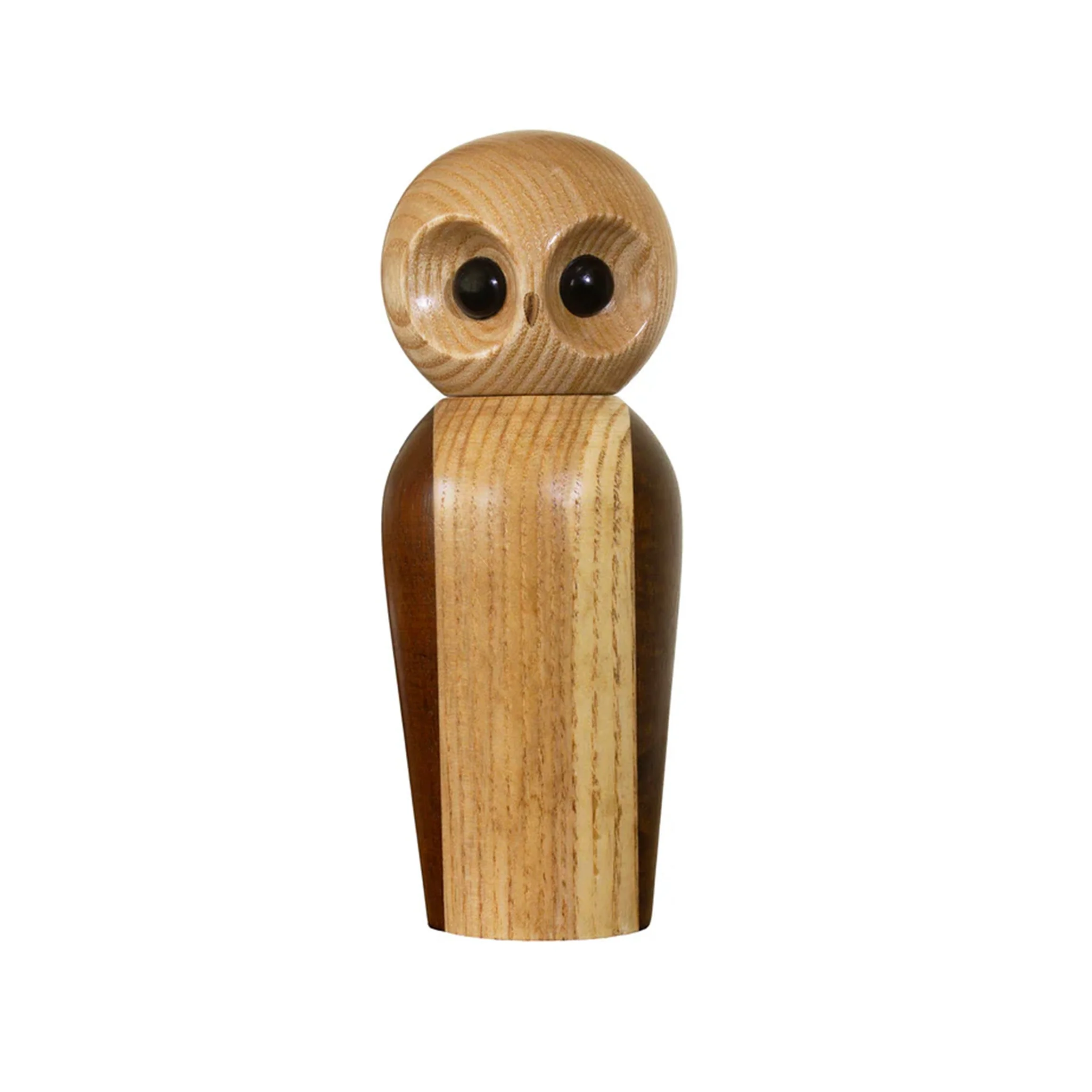 WOODEN OWL PEPPERMILL